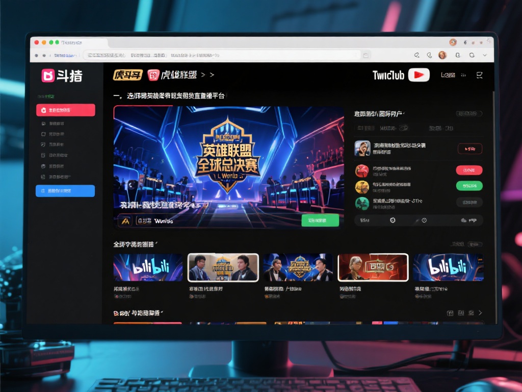 英雄联盟全球总决赛直播在线观看电脑端设置全攻略