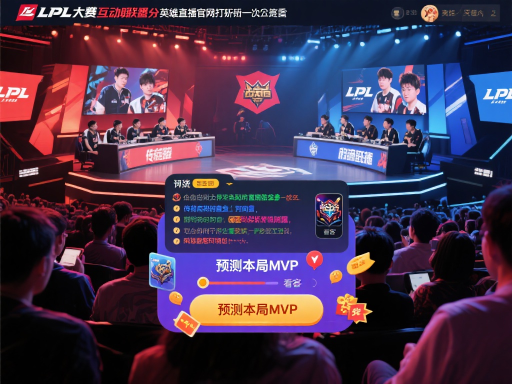 英雄联盟比赛直播官网，互动直播提升参与感体验