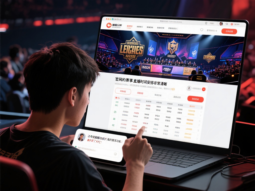 如何在英雄联盟直播官网查询赛事直播具体时间？