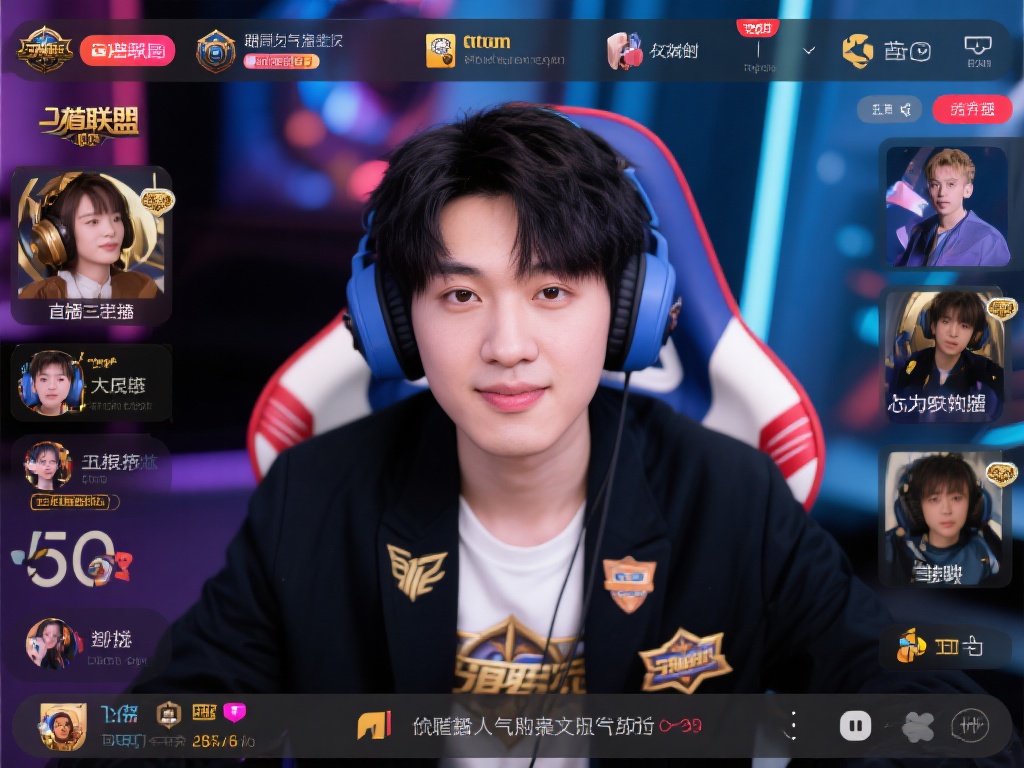 英雄联盟直播间人气最高的十大主播盘点与解析